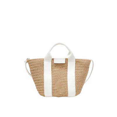 Shopper small en jute de haute qualité MARC O'POLO