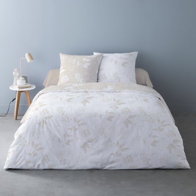 Housse de couette 240x220 AZALEA + 2 taies Percale de coton DECORATIE