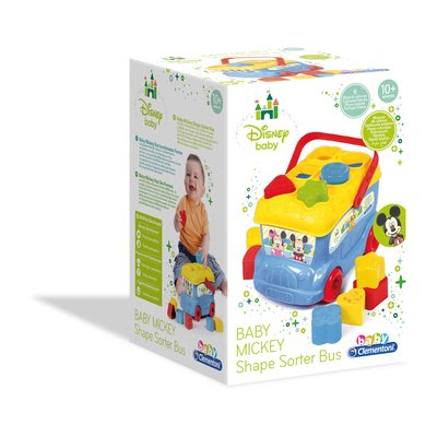 Brinquedo "Autocarro formas e cores Mickey", Clementoni CLEMENTONI