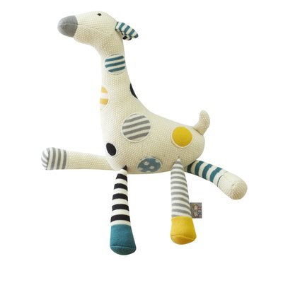 Peluche girafe en coton bio TRICOT SEVIRA KIDS