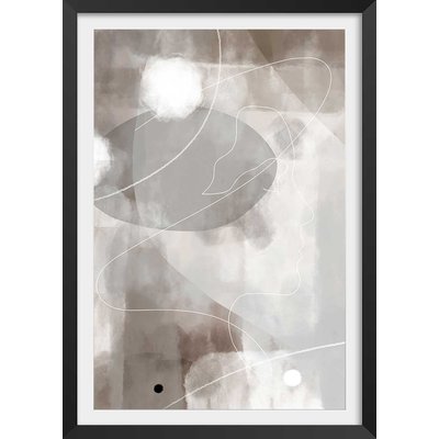 Affiche abstrait et soft line n°2 HEXOA