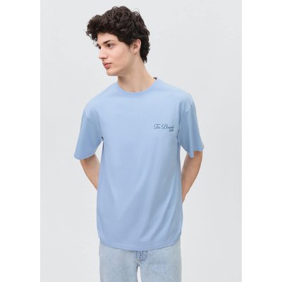 T-shirt coton message MANGO TEEN