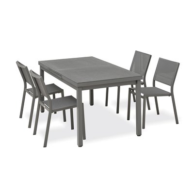 Ensemble repas de jardin en aluminium DANIA DCB GARDEN