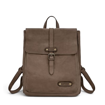 Grand sac à dos en cuir vintage italien SMITH (mr. & mrs.) OH MY BAG