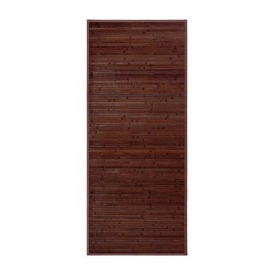 Tapis de Couloir Bambou Couleur Chocolat - 75x175cm WADIGA