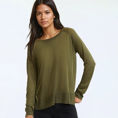 Gilet Manches Longues Col Châle Vert Des Petits Hauts Femme - 2461443-vert00