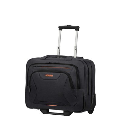 Pasta com rodas para portátil 15.6", preto/laranja, da American Tourister AMERICAN TOURISTER