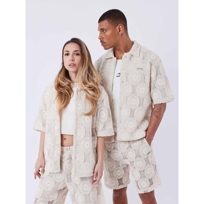 Chemise Kalash x PXP à patchwork de broderie PROJECT X