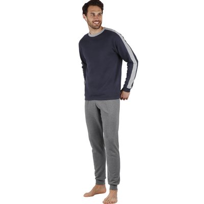 Pyjama pantalonhaut manches longues Solid ADMAS