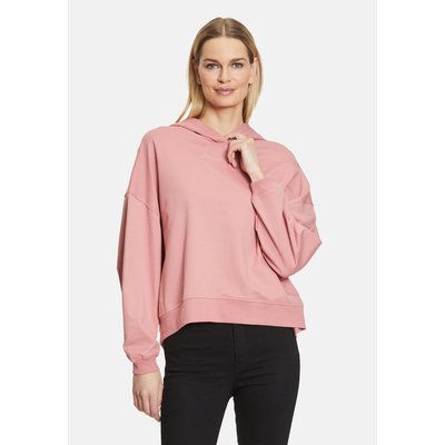 Pull-over en molleton à capuche BETTY BARCLAY