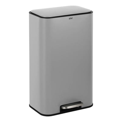 Poubelle rectangulaire à pédale en acier DELTA 5FIVE SIMPLY SMART