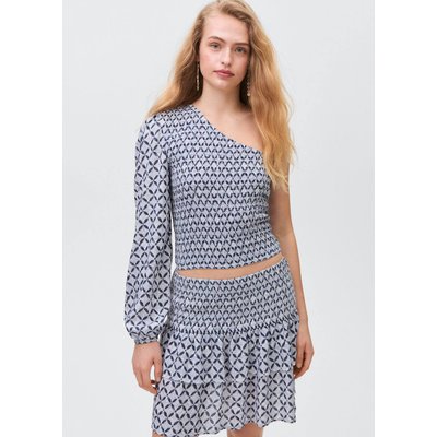 Top asymétrique imprimé MANGO TEEN
