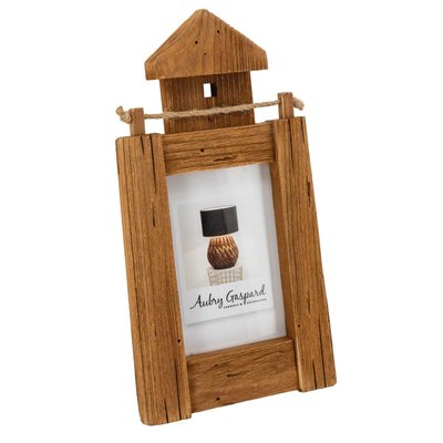Cadre photo en bois recyclé Phare AUBRY GASPARD