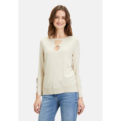 Pull-over en fine maille à découpes BETTY BARCLAY