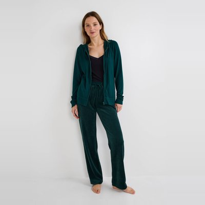 Sweat zippé à capuche tout doux, certifié EcoVero MONOPRIX KIDS