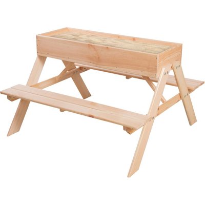 Table enfant avec bac à sable intégré KIDS IN THE GARDEN