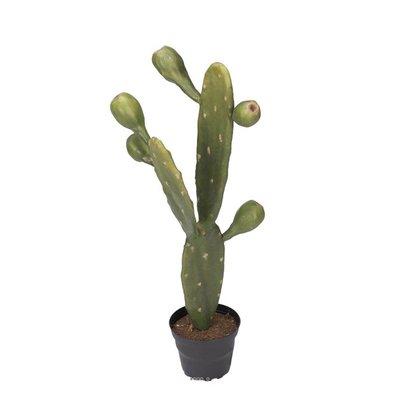 Cactus artificiel en pot H 45 cm vert superbe ARTIFICIELLES