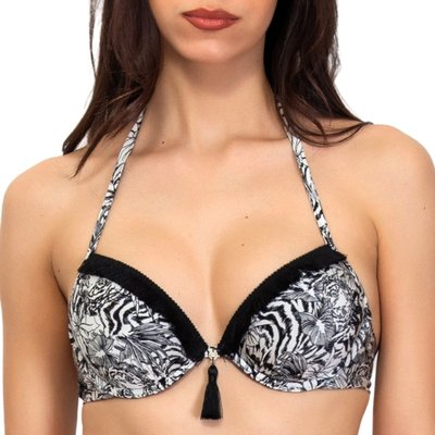 Haut de maillot push-up imprimé jungle MADRENATURA L ET L