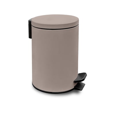 Poubelle 3L avec pédale métal BATHROOM UTILITY