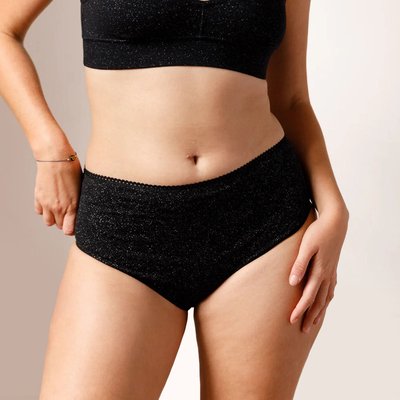 Culotte coton taille haute PAILLETTES WE ARE JOLIES