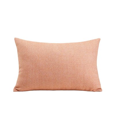 Housse de coussin Nerio  en 100% laine chinée Rose 28x47 cm MADURA