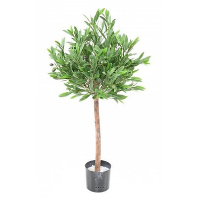 Olivier artificiel en pot H 95 cm feuillage ARTIFICIELLES