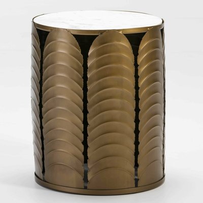 Table d'appoint en marbre, ronde, arcahueja RECOLLECTION