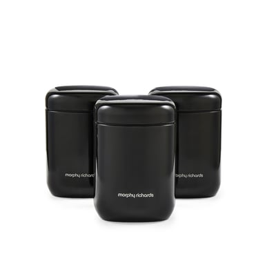 Set of 3 Equip Storage Canisters MORPHY RICHARDS