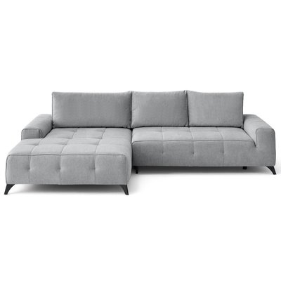 Canapé d'Angle Convertible en Tissu texturé 4 places - RIMINI LISA DESIGN