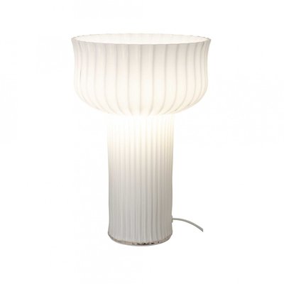 Lampe à poser en verre strié, NEMONE C-CREATION