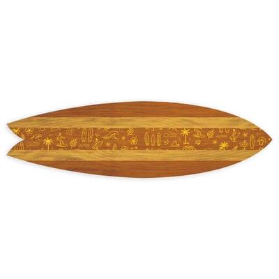 Planche Déco Golden Surf Culture HEXOA