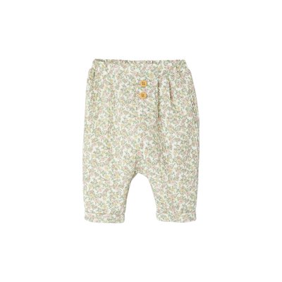 Pantalon coupe sarouel en gaze de coton VERTBAUDET
