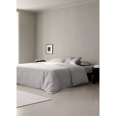 Housse de couette percale de coton 300 fils lit 180/200 cm MANGO HOME