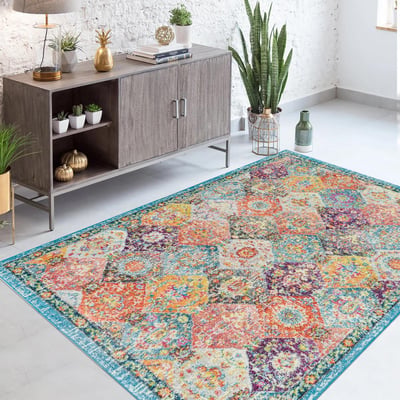 Tapis orient tissé motif traditionnel OLNA UN AMOUR DE TAPIS