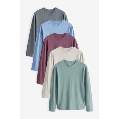 T-shirt manches longues, lot de 5 NEXT