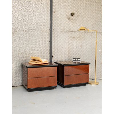 Paire de chevets en bois Maïa N°127 - Bon état DEBONGOUT