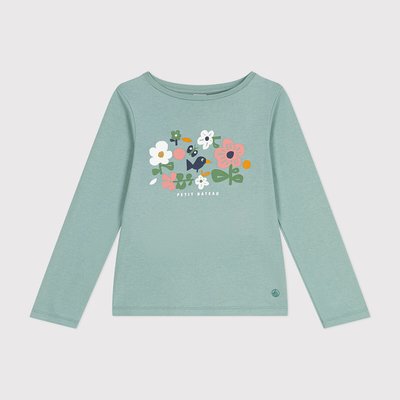 Langarmshirt aus Baumwolle PETIT BATEAU