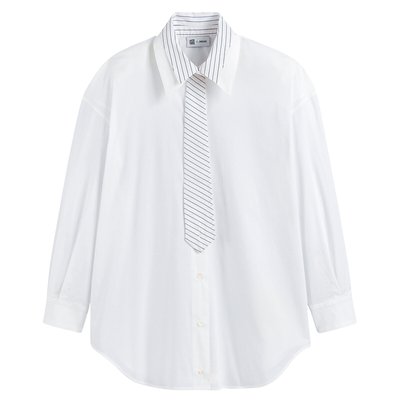Chemise ample avec cravate, fabriquée en Europe JEREMY CURRAT X LA REDOUTE