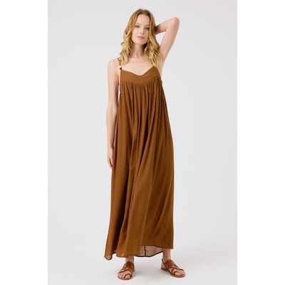 Robe longue en tissu léger avec fines bretelles ajustables CYNDELLE ARTLOVE