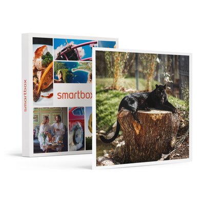 2 entrées adulte pour la Tanière Zoo Refuge près de Chartres- SMARTBOX - Coffret Cadeau Multi-thèmes SMARTBOX