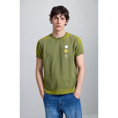 T-SHIRT MANCHES COURTES EN COTON DESIGUAL