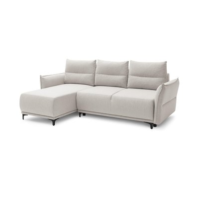 Canapé d'Angle Convertible en Tissu 4 places - ARYA LISA DESIGN