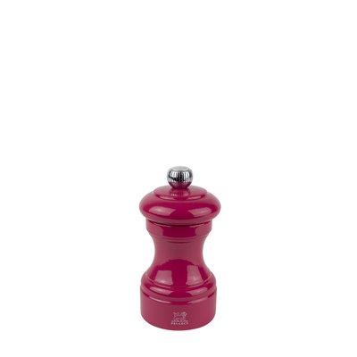 Moulin à sel manuel en bois laqué, rose bonbon, 10 cm - 4' Bistro PEUGEOT