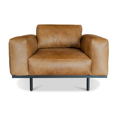 Fauteuil en cuir ALMOND PRODUIT INTERIEUR BRUT