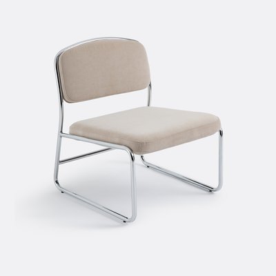 Fauteuil chrome et tissu, Celestina LA REDOUTE INTERIEURS