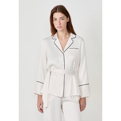 Chemise de pyjama satinée à nouer ELY ETAM