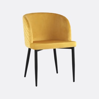 Стул из мягкого велюра SO'HOME