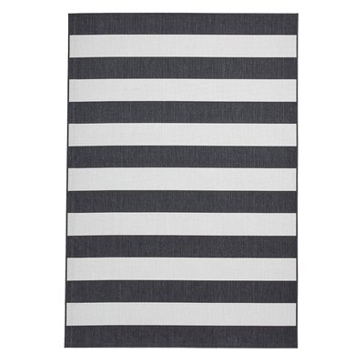 Striped Pattern Indoor/Outdoor Rug SO'HOME