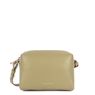 Sac trotteur zippé en cuir, DONNA CUBE LANCASTER
