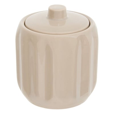 Pot à coton rond en grès COLORAMA 5FIVE SIMPLY SMART